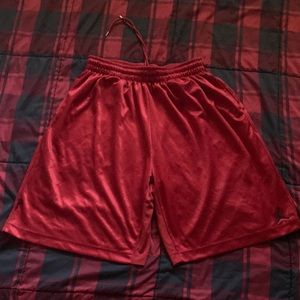 XXL Red Jordan mens shorts